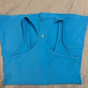 lululemon. cool racerback tank. Size 6. blue. EUC.